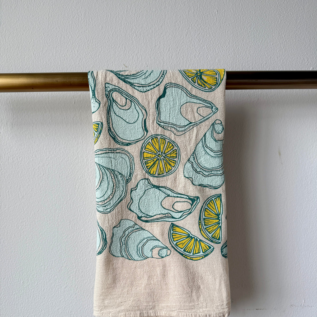 Oysters Tea Towel