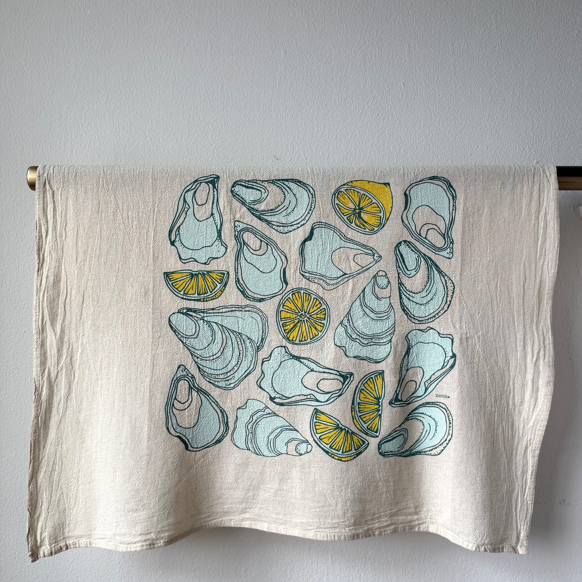 Oysters Tea Towel