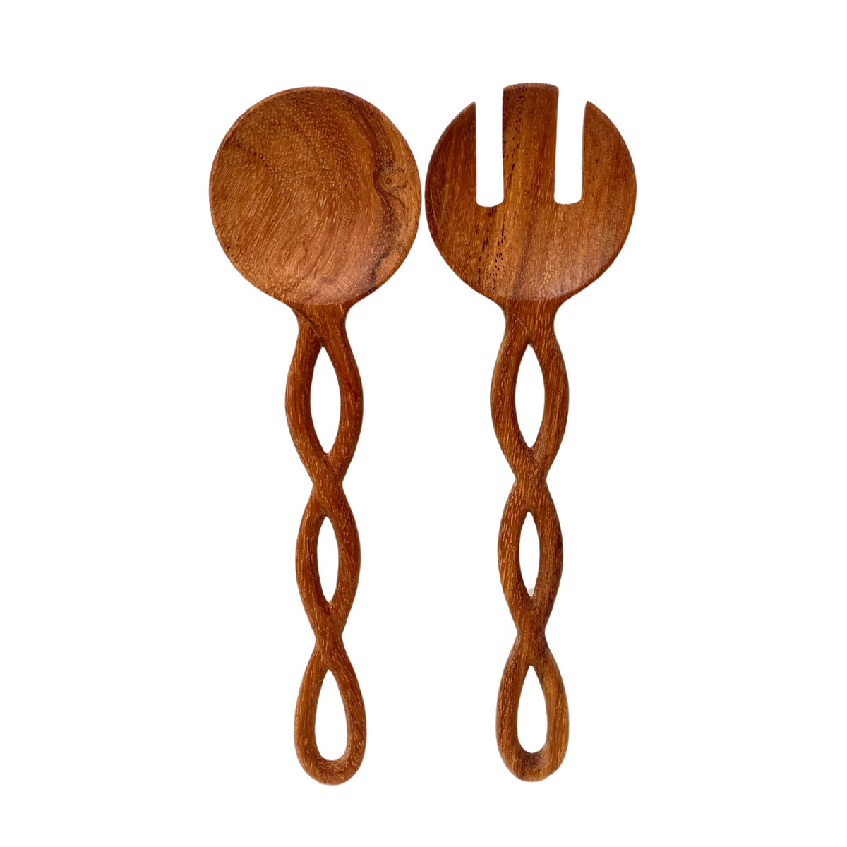 Twist Wooden Serving Set