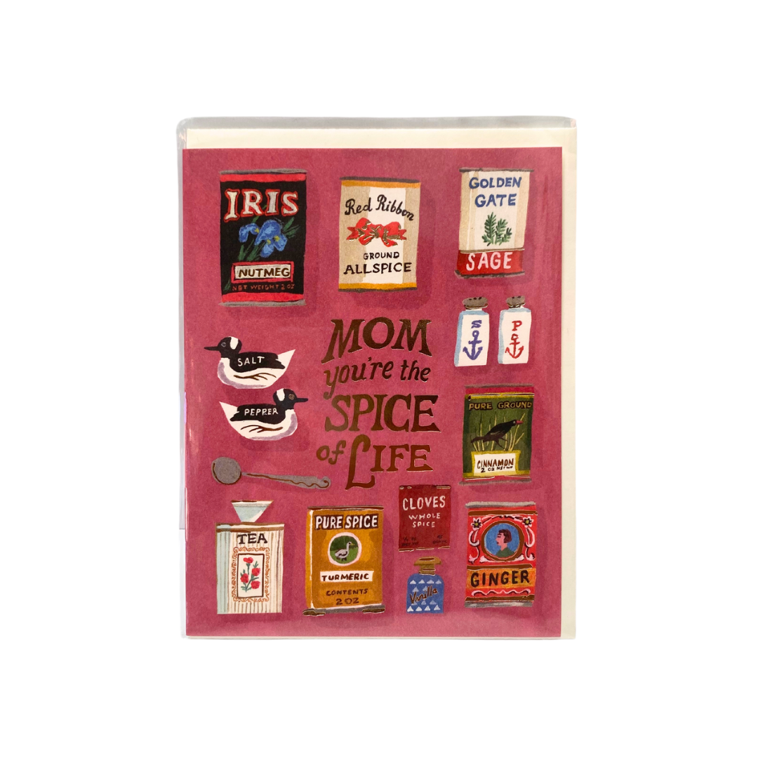 Mom You&#39;re The Spice of Life Card