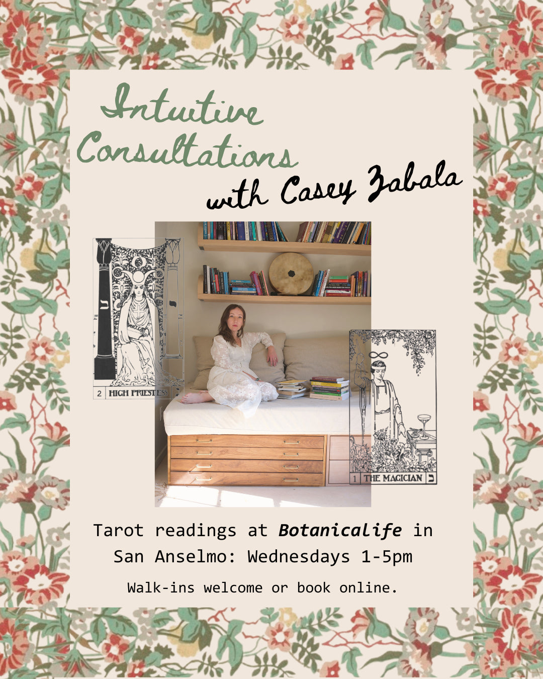 Intuitive Consultations - Tarot Readings with Casey Zabala