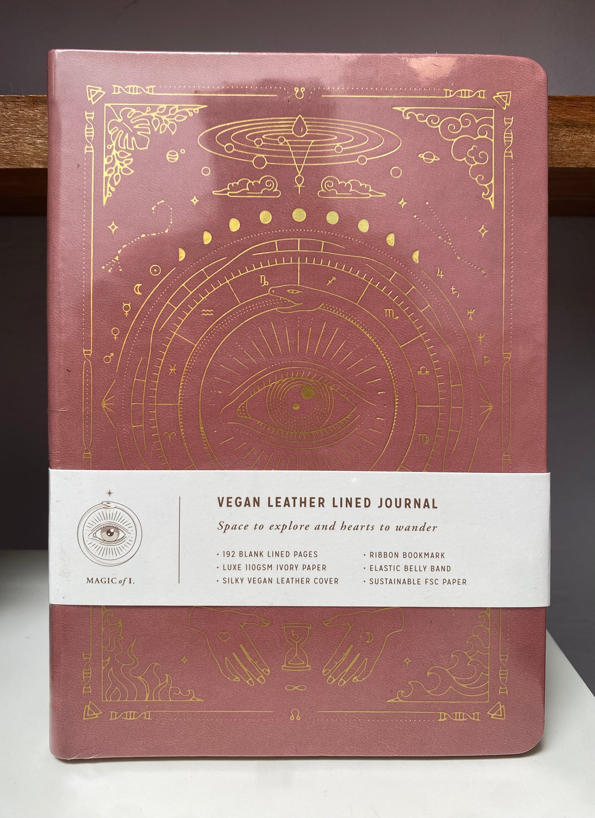 Magic Of I Vegan Leather Journal