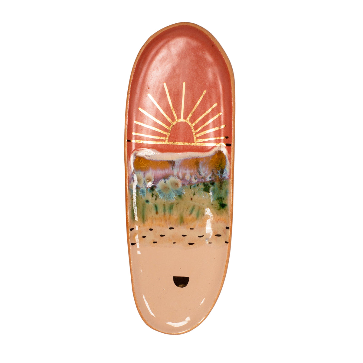 Desert Garden Snack Tray Oblong Dish