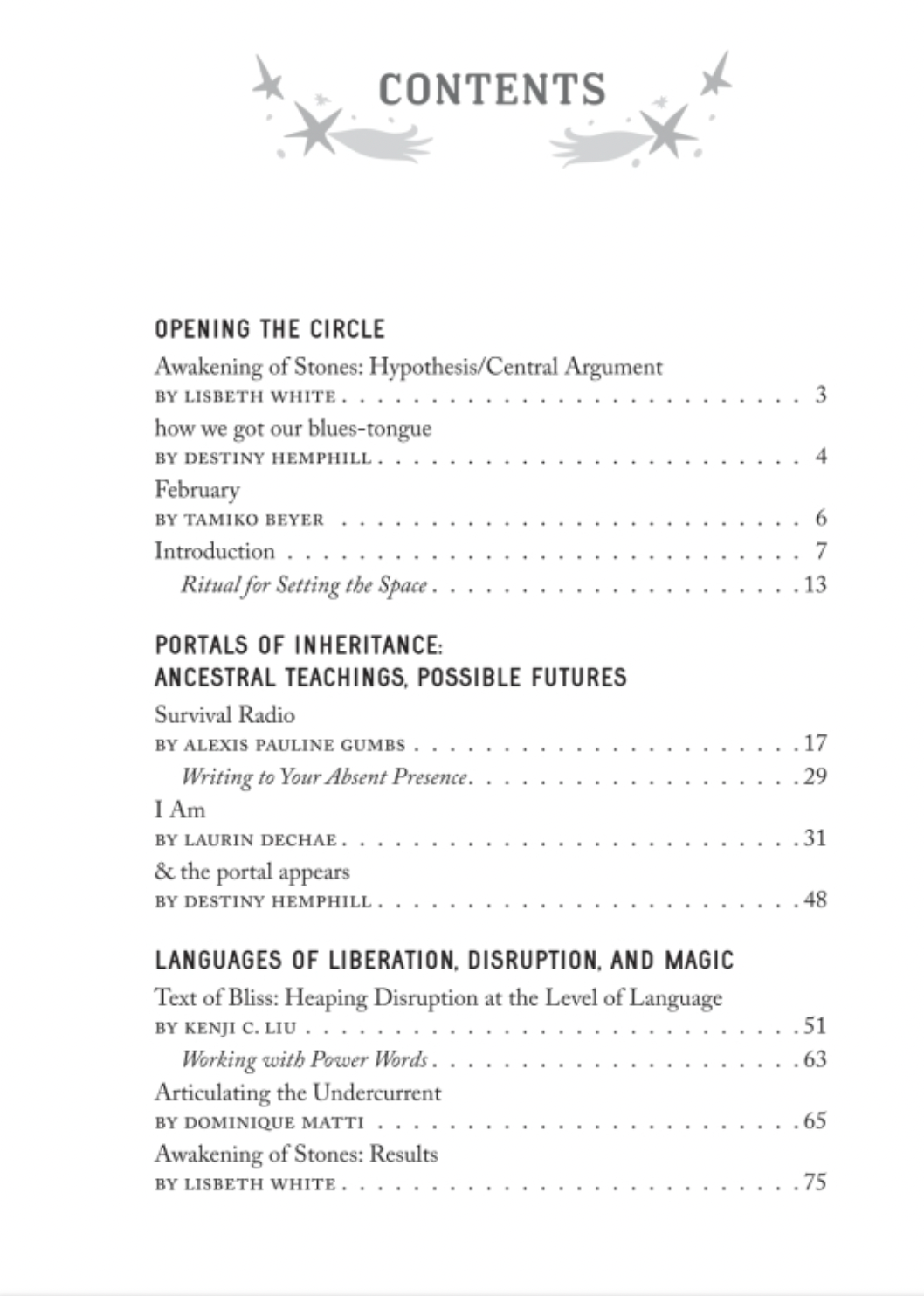 Poetry as Spellcasting POEMS, ESSAYS, AND PROMPTS FOR MANIFESTING LIBERATION AND RECLAIMING POWER By Tamiko Beyer, Destiny Hemphill and Lisbeth White