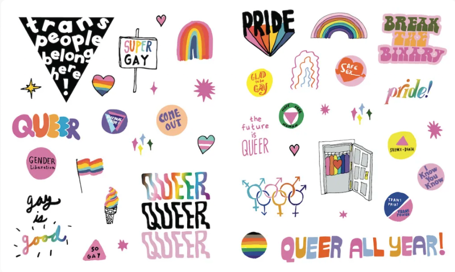 The Big Book of Queer Stickers by Ashley Molesso &amp; Chess Needham