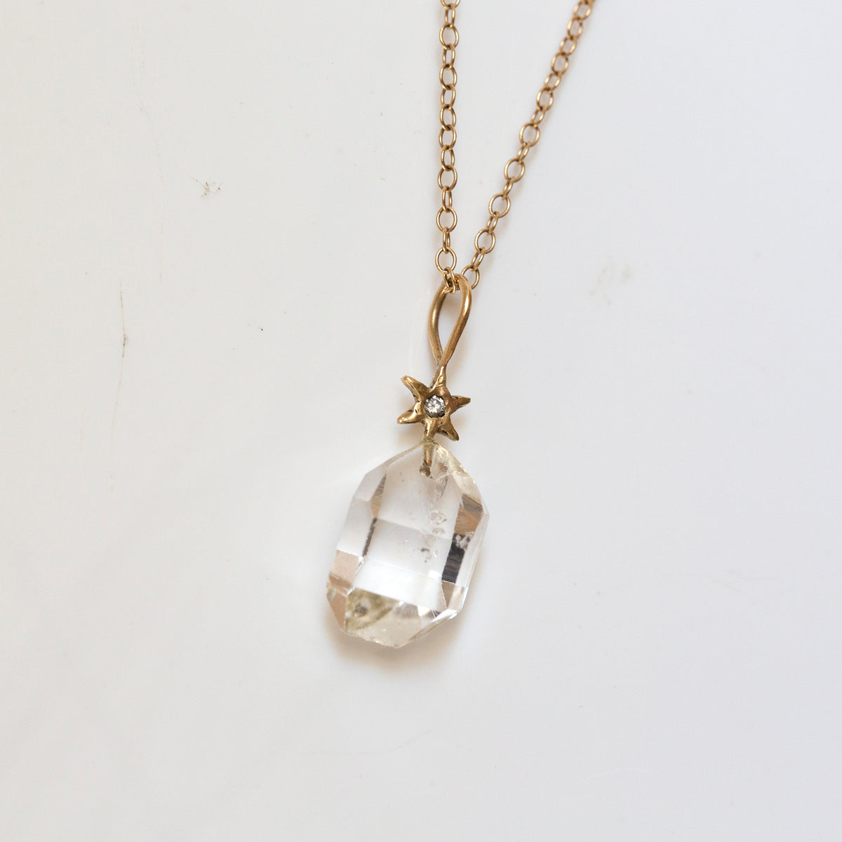 North Star Herkimer Necklace