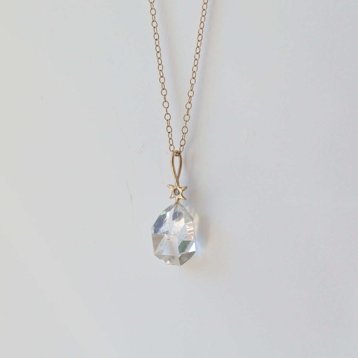 North Star Herkimer Necklace