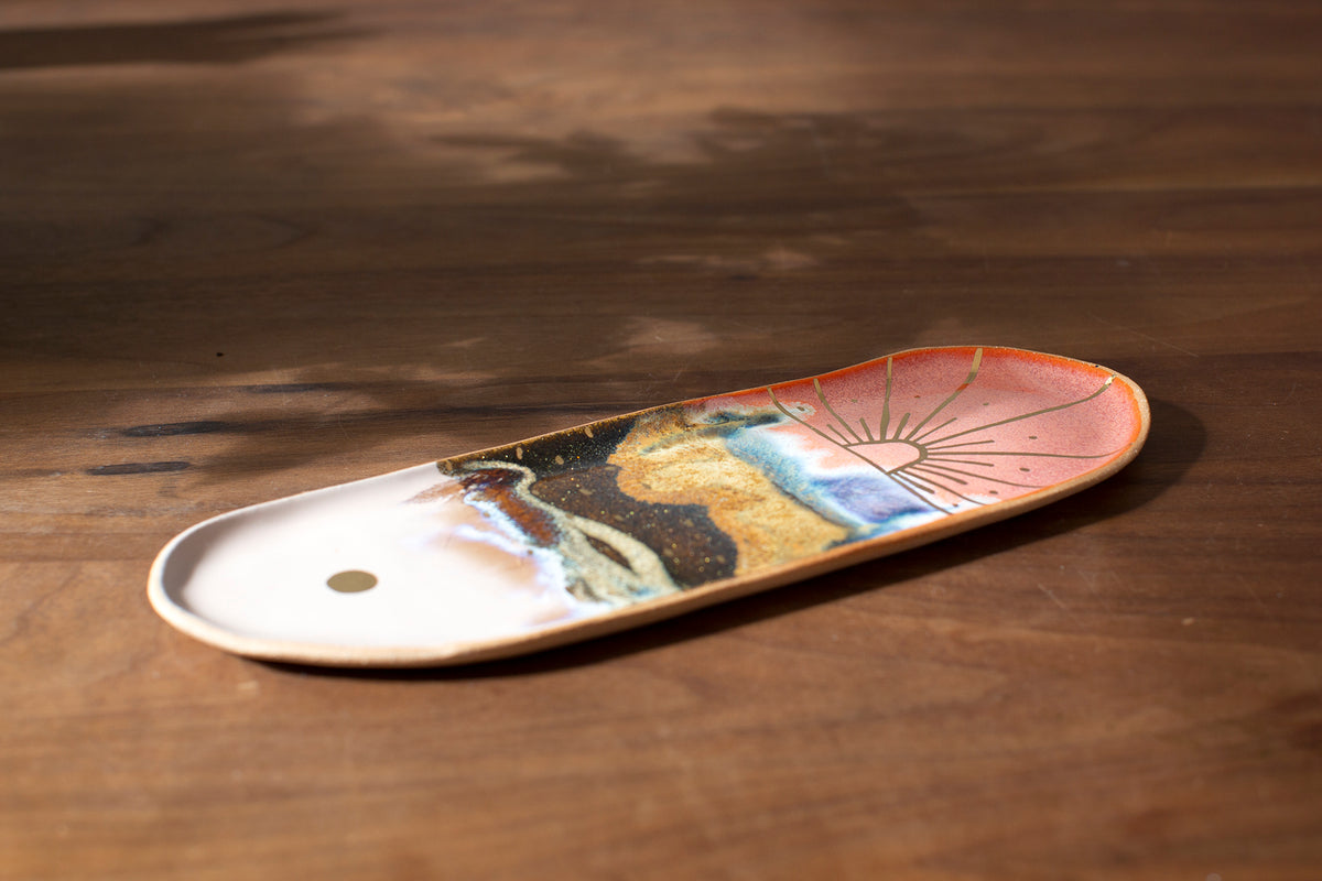 Full Moon Snack Tray Oblong Dish