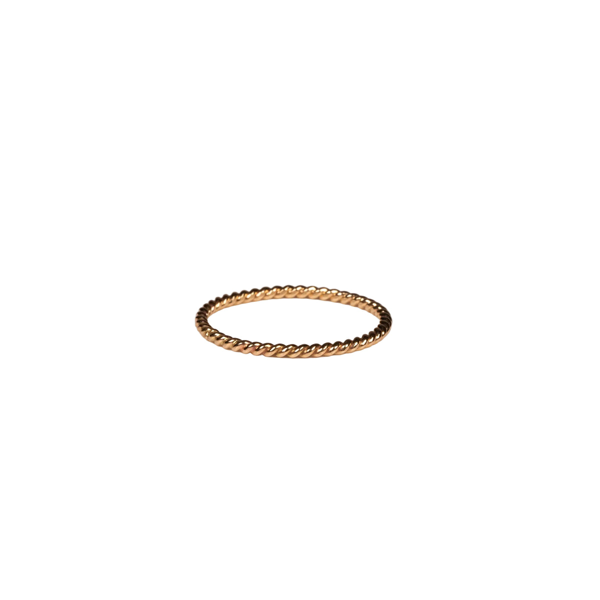 14k Twist Ring