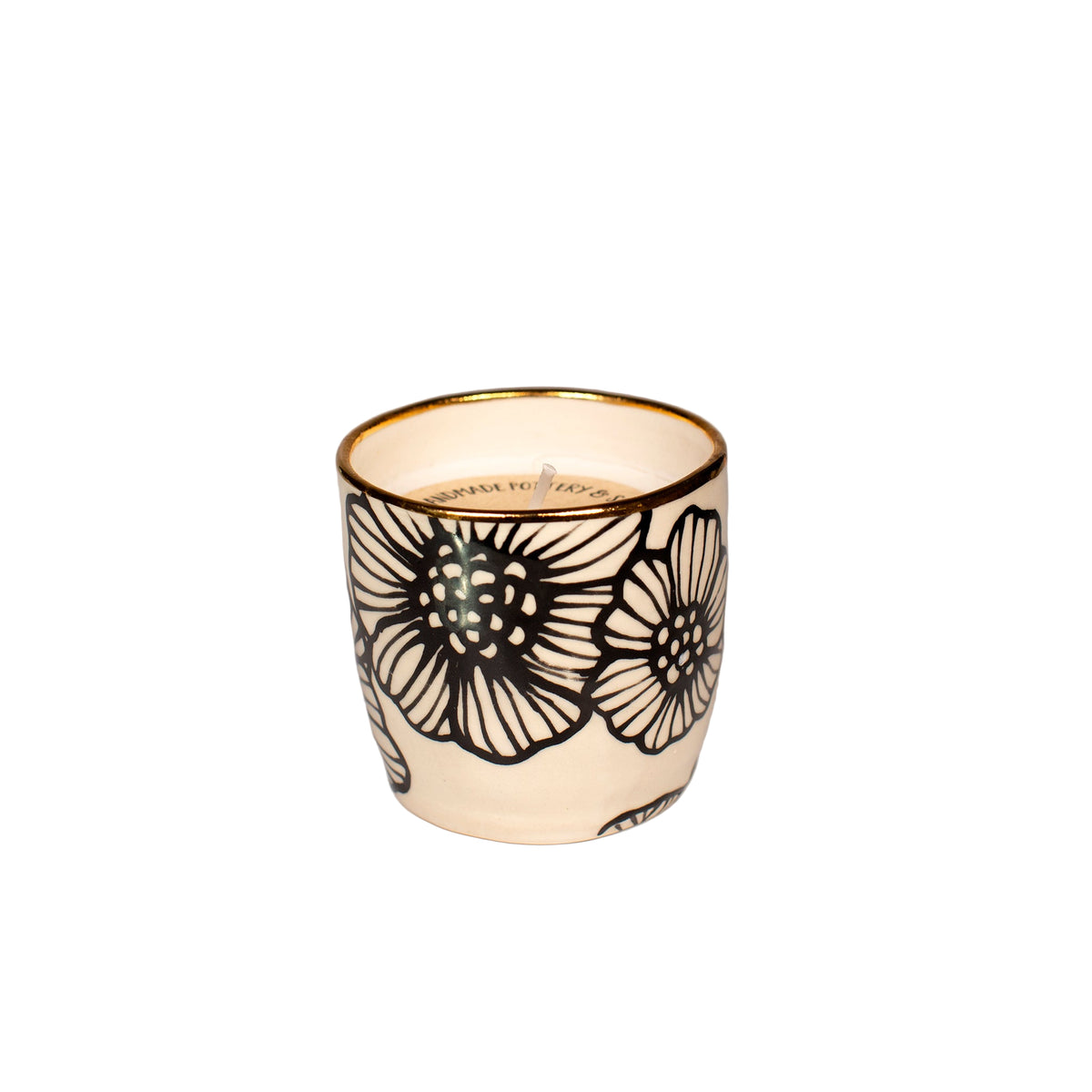 Floral  Ceramic Candles