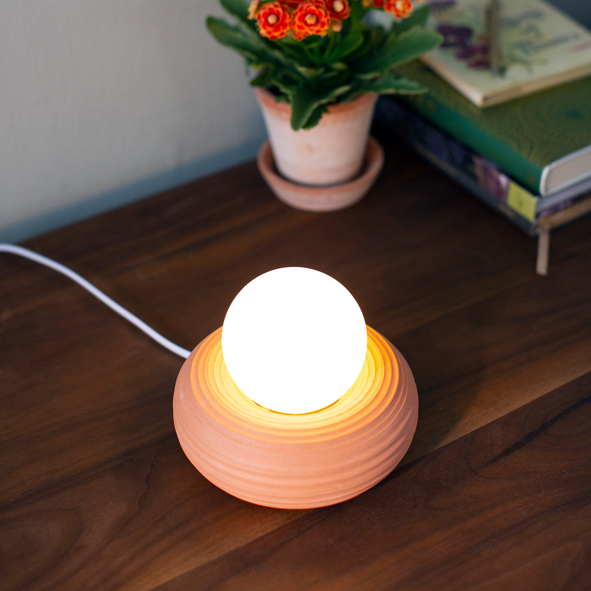 Mini Tangerine Lamp