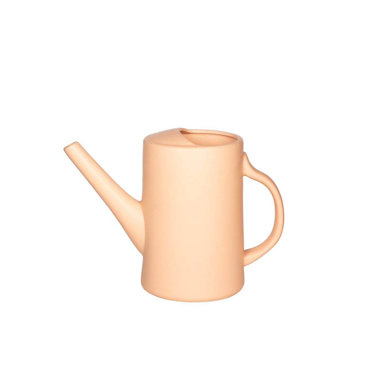 pink porcelain watering can