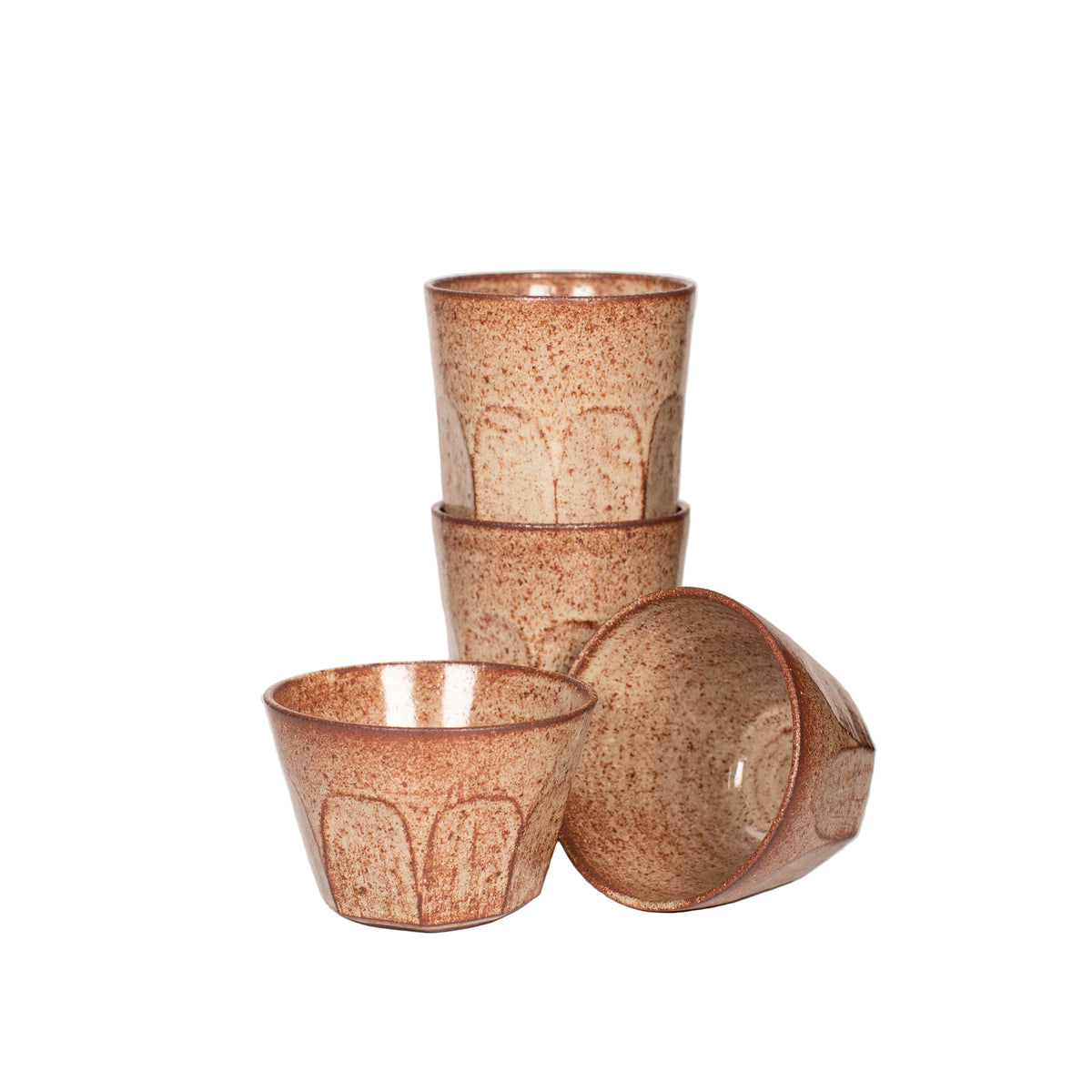 Ojai Collection Fluted Tumblers