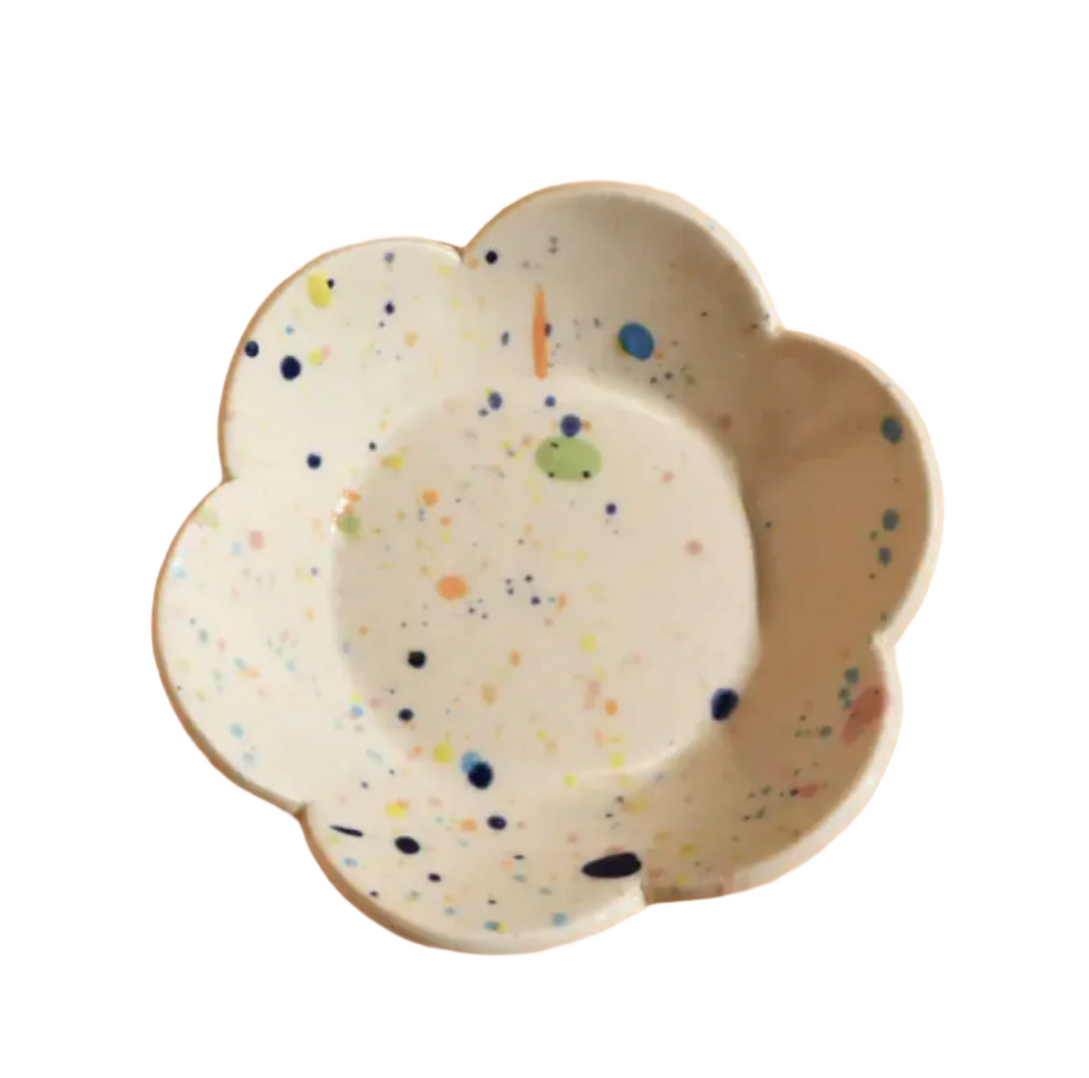 Flower Splatter Dish