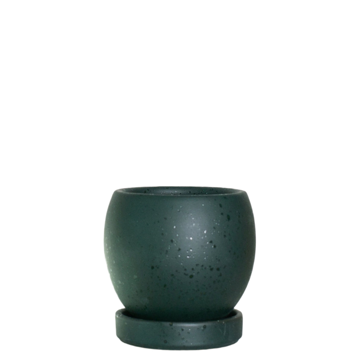 Bolle Planter with Saucer