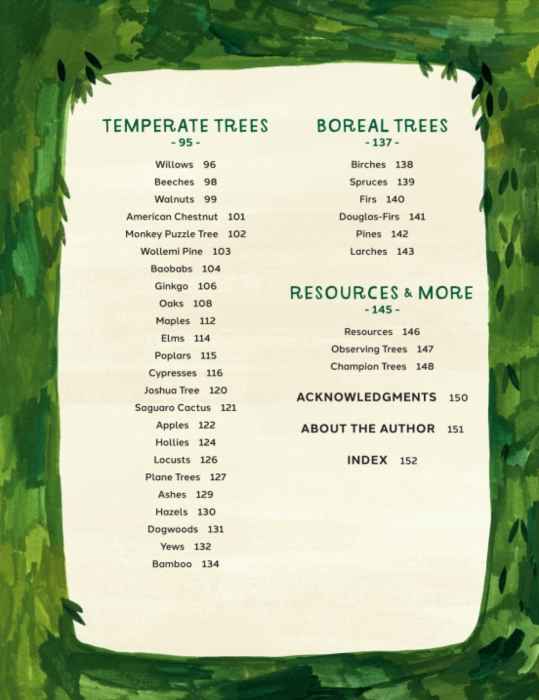 TREES an illustrated celebration by Kelsey Oseid