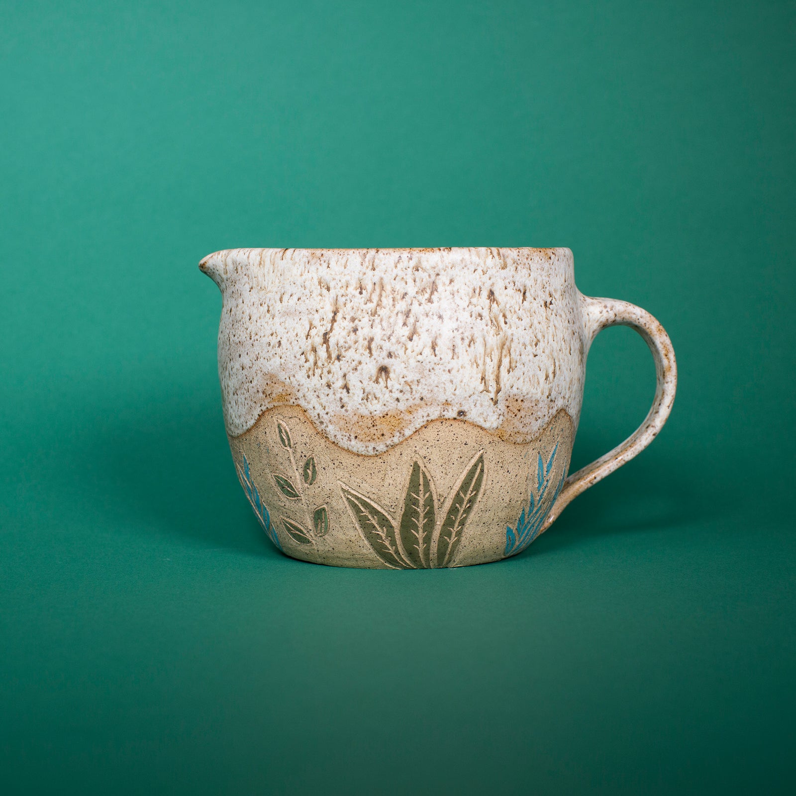 Small Flat Bottom Swirly Cups - Botanicalife